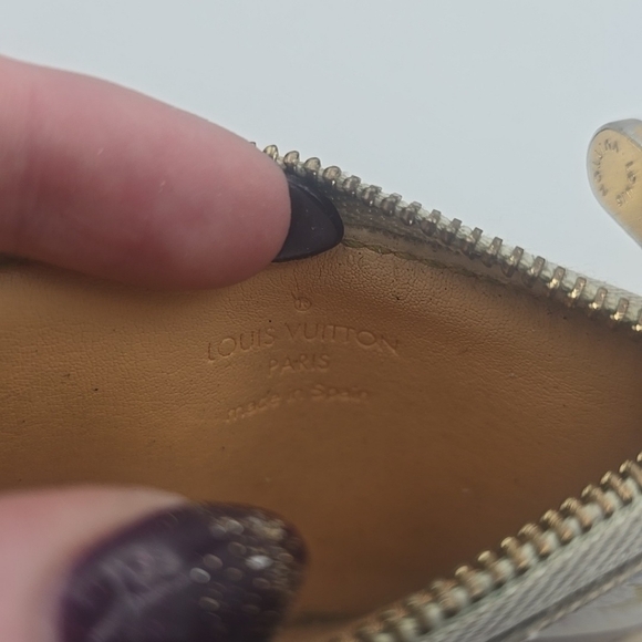 Louis Vuitton Multicolor Mono Pochette Cles Wallet Coin Purse (VERY GOOD)COA✨️ - Picture 3 of 12